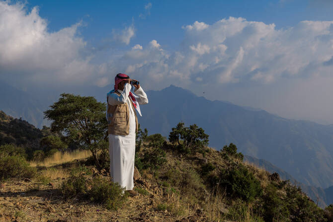 جبال عسير الخضراء